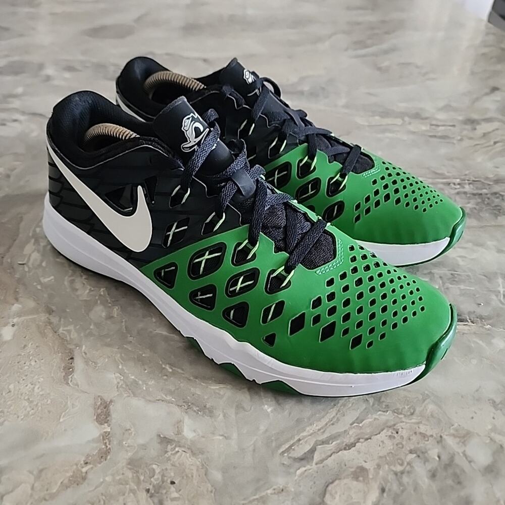 Nike Shoes Men Size 9.5 Train Speed x 4 AMP NFL Univ of Oregon Ducks 848587-307